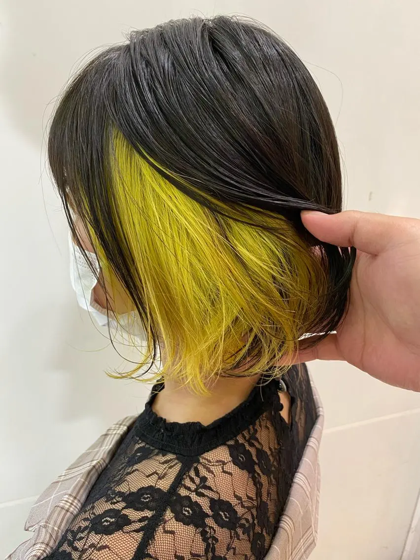 ショート カラー 美容室 HAKUAのヘアスタイル