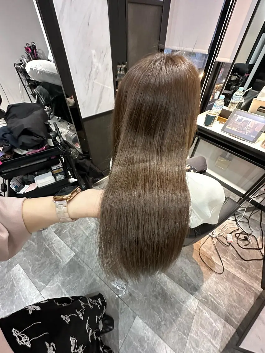 ロング カラー ヘアアレンジ カット ヘアカラー トリートメント 近藤千翔🩵 髪質改善Periodのエステ・リラクイメージ