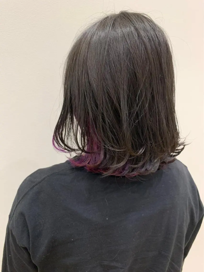 ミディアム デジタルパーマ特化 杉浦 夏生のヘアスタイル
