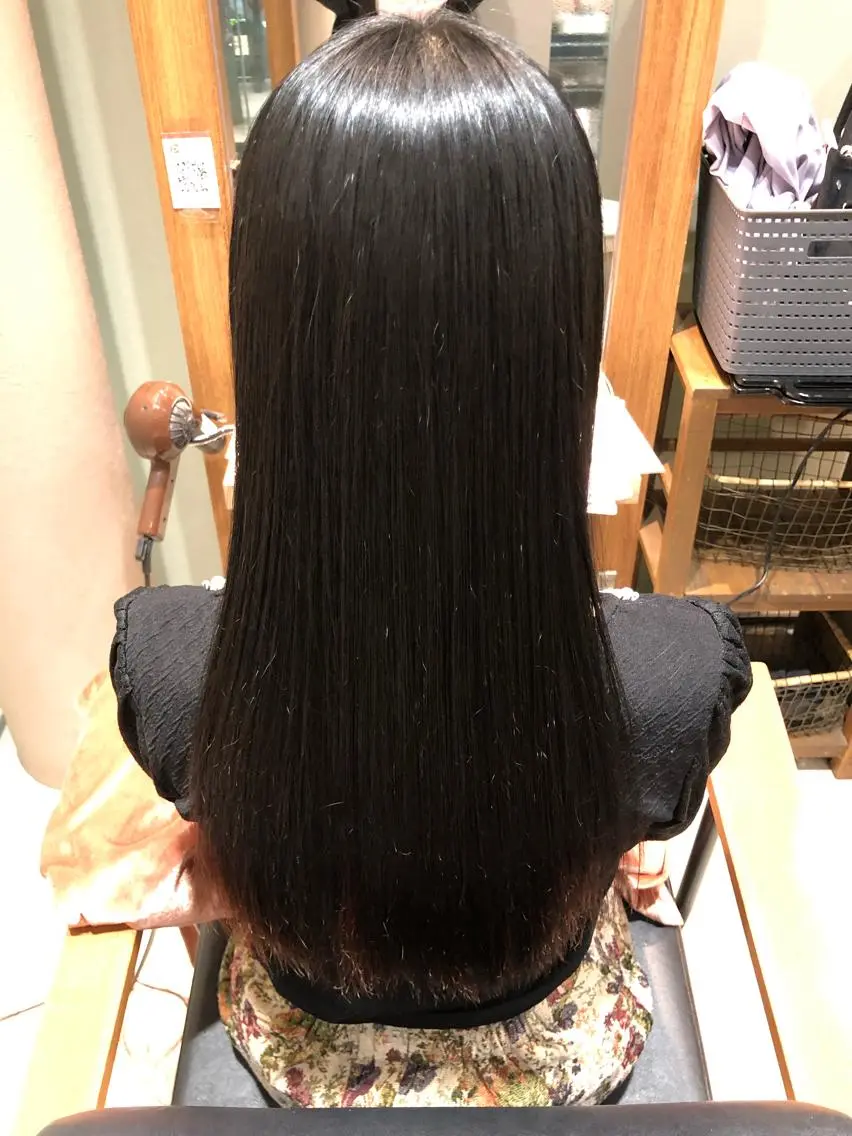 ロング パーマ くせ毛 髪質改善 縮毛矯正 トリートメント 酸性ストレート 縮毛矯正 トリートメント ディレクター ノナカのヘアスタイル