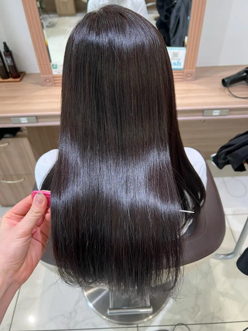 セミロング カット ヘアカラー レイヤーカット// メイのヘアスタイル