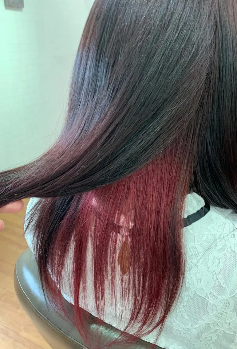 セミロング カラー ヘアカラー トリートメント 星 翔のヘアスタイル