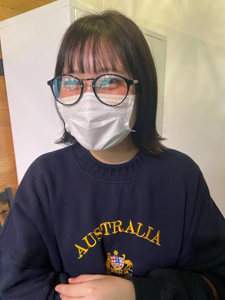 ショート カラー カット ヘアカラー トリートメント 田中 あやなのヘアスタイル
