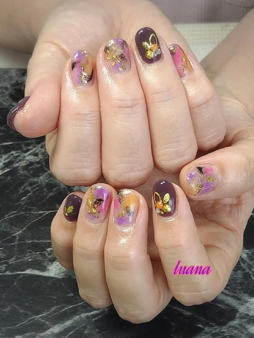 ネイル ハンドネイル LUANA  TAKAHASHIのネイルデザイン