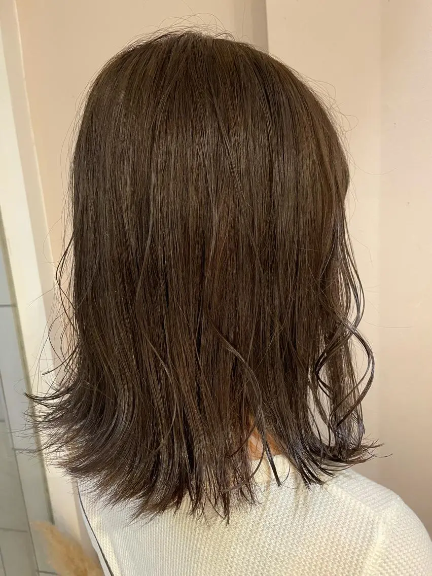 ミディアム 外ハネヘア ★糀谷 敬大のヘアスタイル