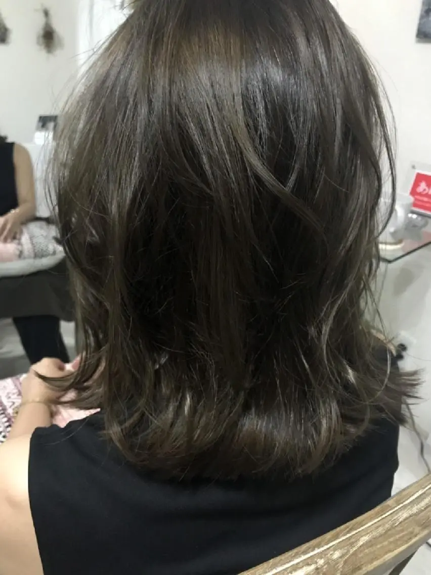 カラー ミディアム ヘアアレンジ アッシュ See by merの眉毛・アイブロウイメージ