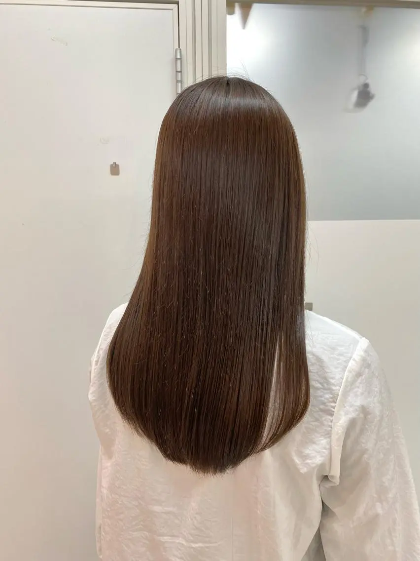 ロング パーマ 酸性ストレート ストレートパーマ 縮毛矯正 トリートメント 統括マネージャー/ 髪のドクター/前原悟のヘアスタイル