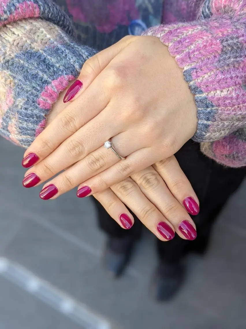 ネイル ワンカラーネイル ハンドネイル Nail SIRANGANAのネイルデザイン