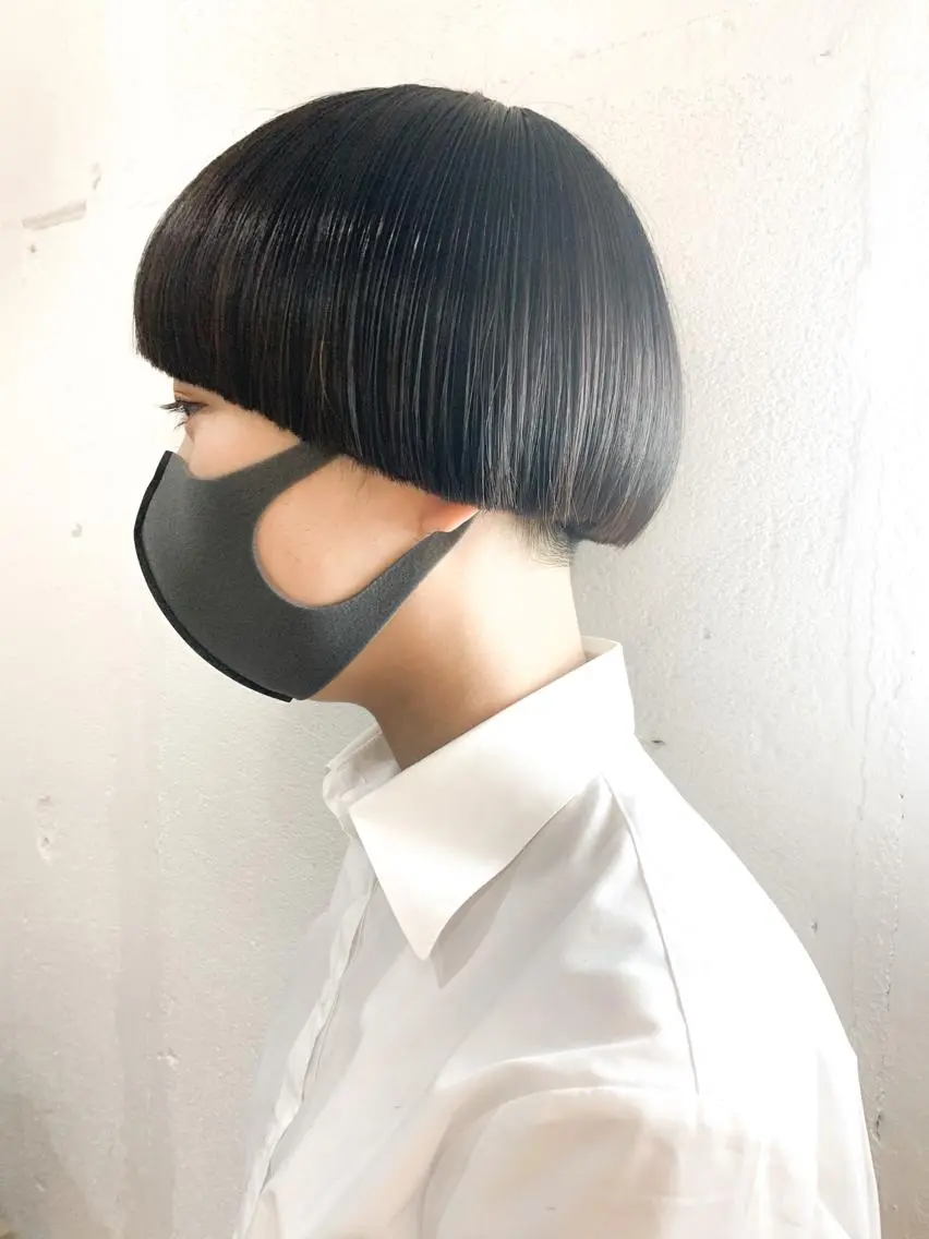 ショート カット ヘアカラー トリートメント ショート✨ボブ✨代表 新田見美仁のヘアスタイル