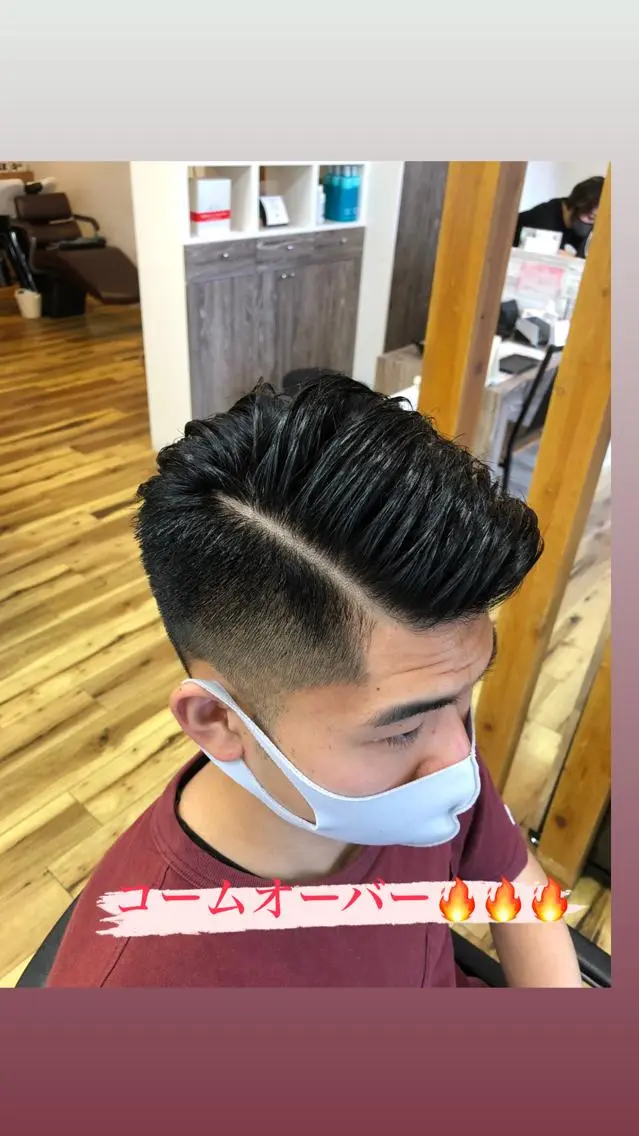 ショート ヘアカラー ツイスパ特化 メンズサロンのヘアスタイル