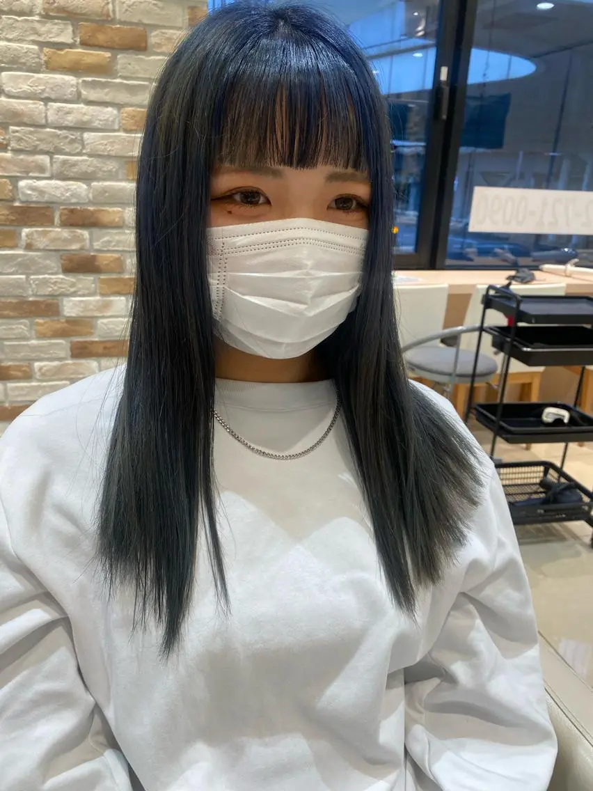 ロング カラー 🩵波巻き/ツイスパ HARU💎のヘアスタイル