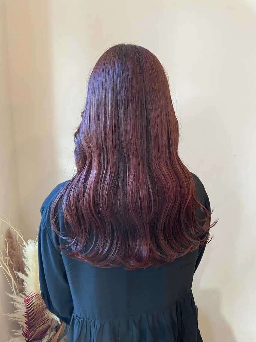 セミロング カラー 林 慧悟のヘアスタイル
