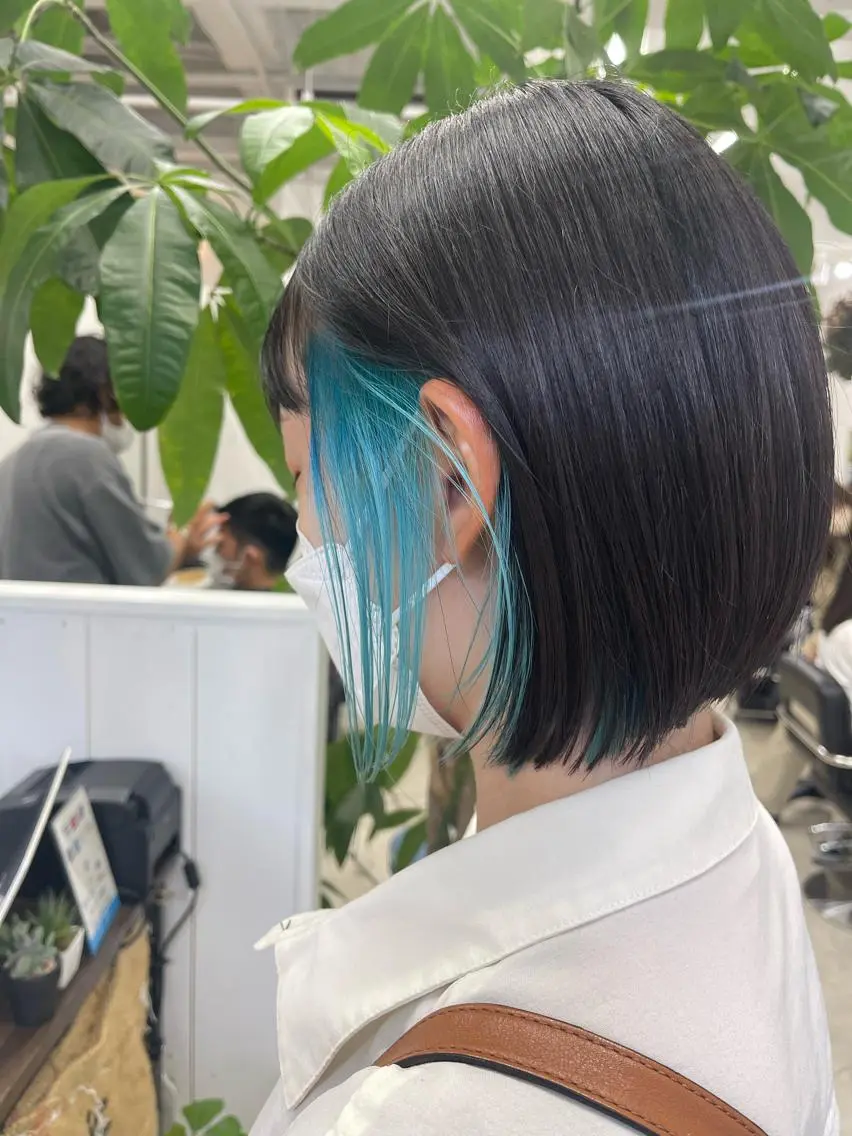 ショート カラー イヤリングカラー 📍葛西りんたろう/ ENVのヘアスタイル