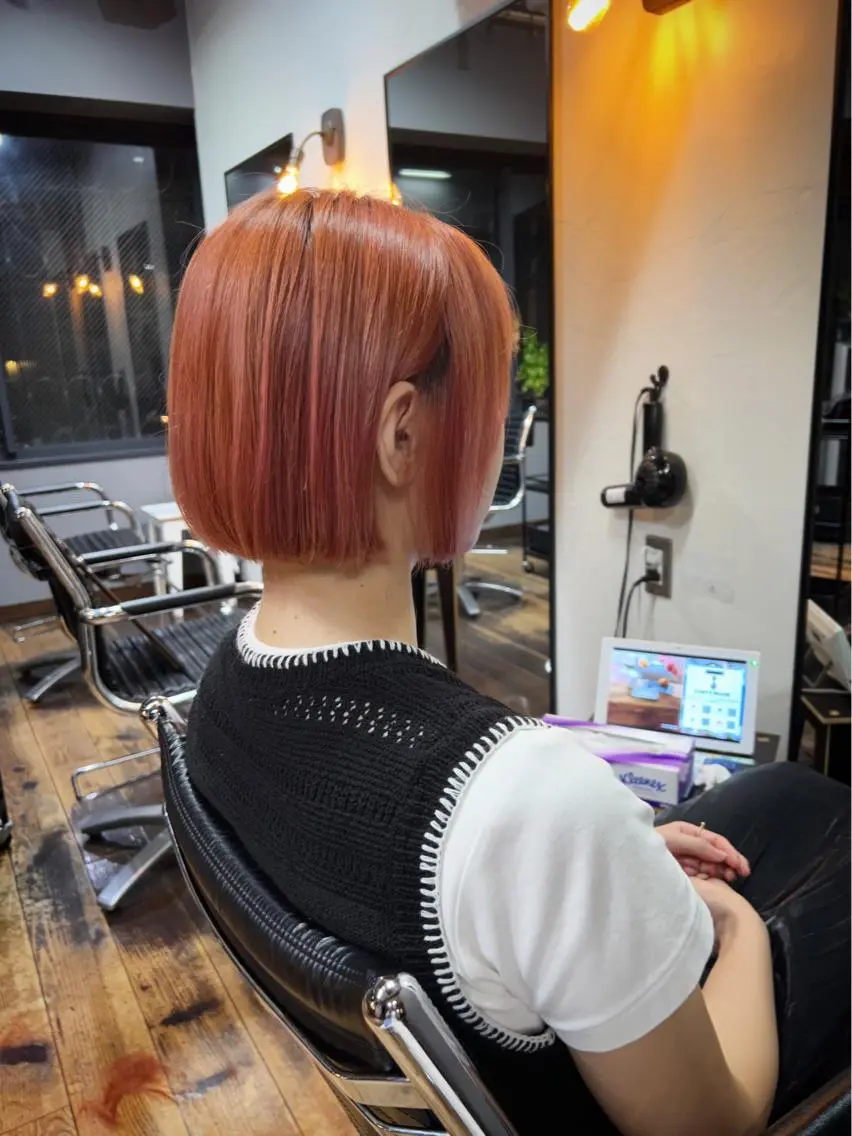 ショート カラー ヘアアレンジ カット トリートメント ヘッドスパ ヘアセット ✨前田 優・2拠点✨ ✨恵比寿・札幌店✨のヘアスタイル
