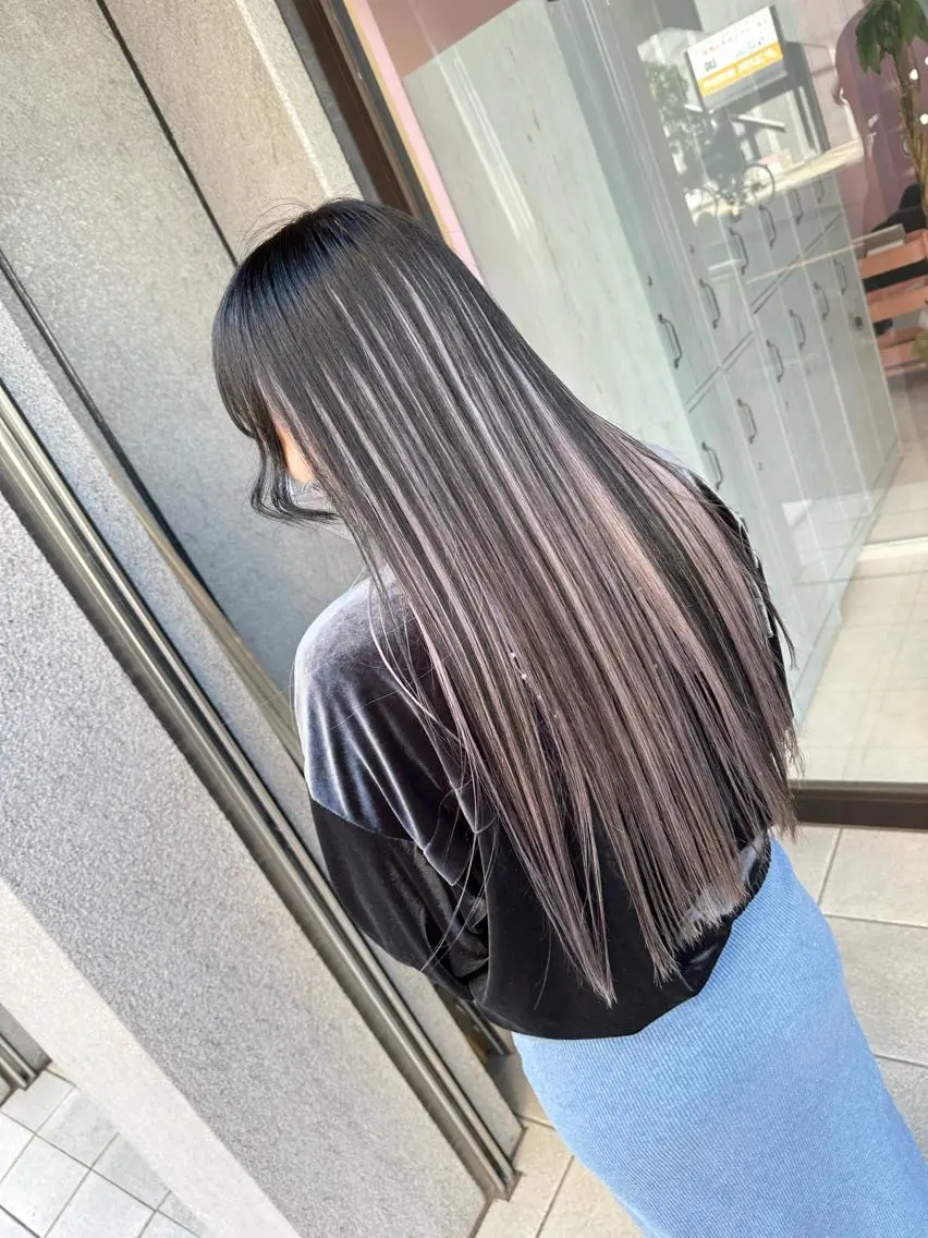 ロング カラー 町田ブリーチデザイン 🌈MANATOのヘアスタイル