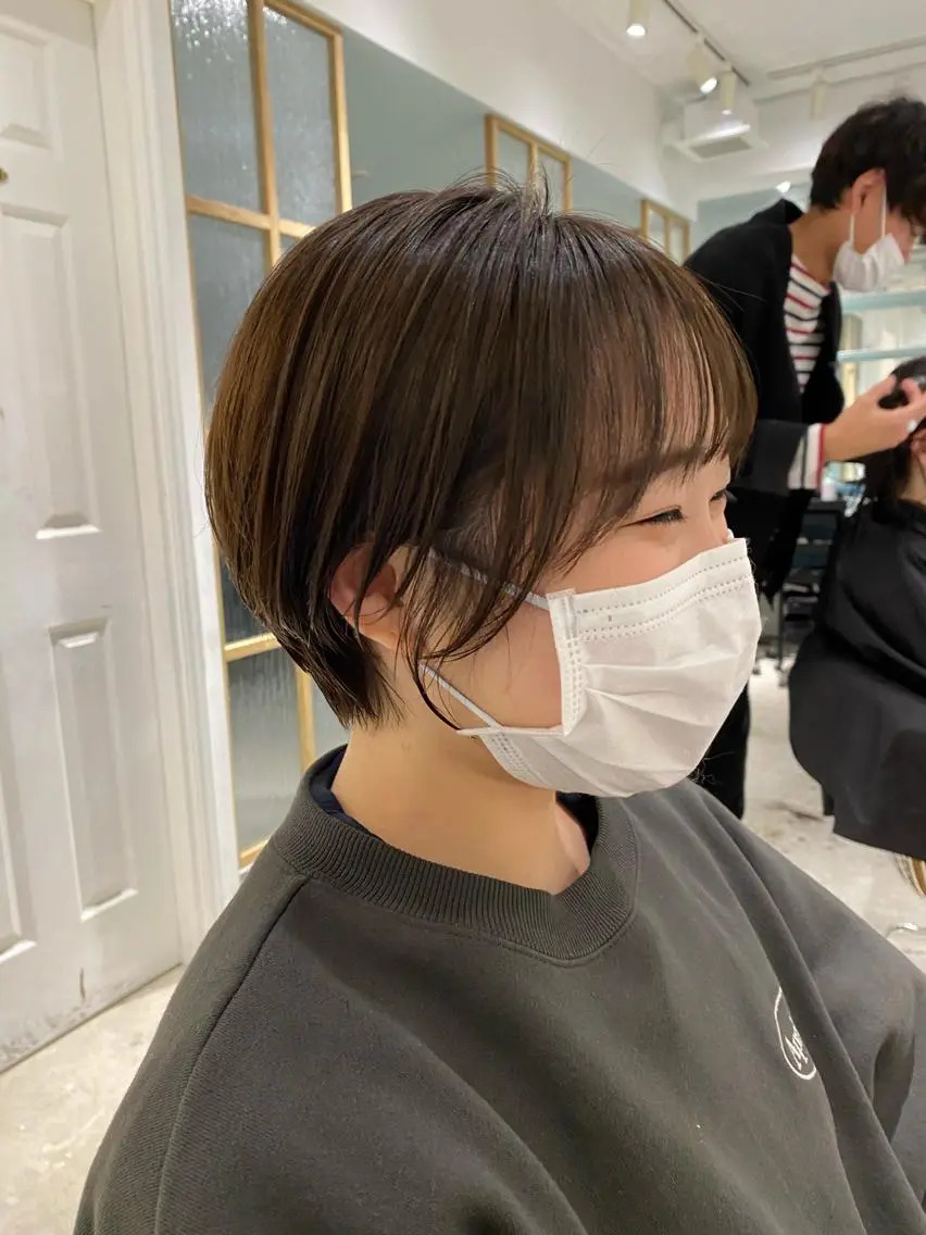 ショート 髪質改善レイヤー/ ボブたんの翔太のヘアスタイル