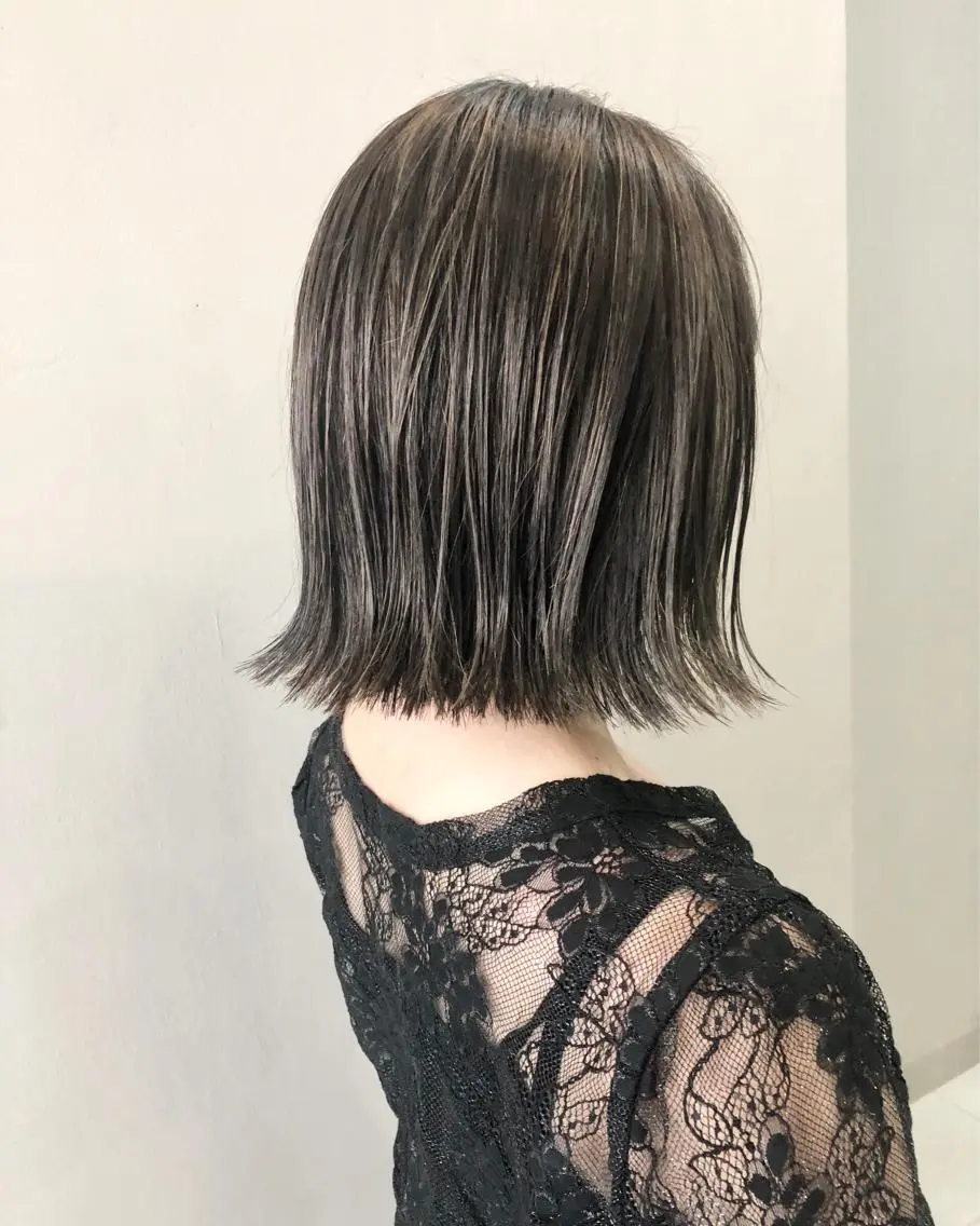 ショート カラー 透明感カラー* レイヤー/清水大地のヘアスタイル