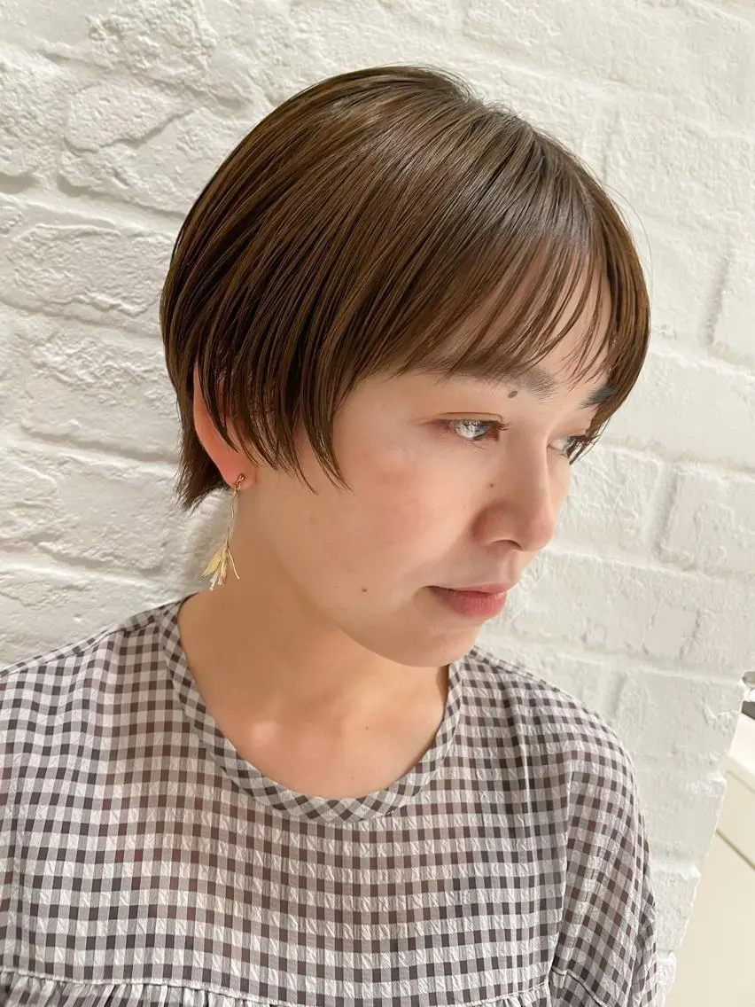 ショート カラー 【吉祥寺】ショート/ レイヤーボブ/ryoのヘアスタイル