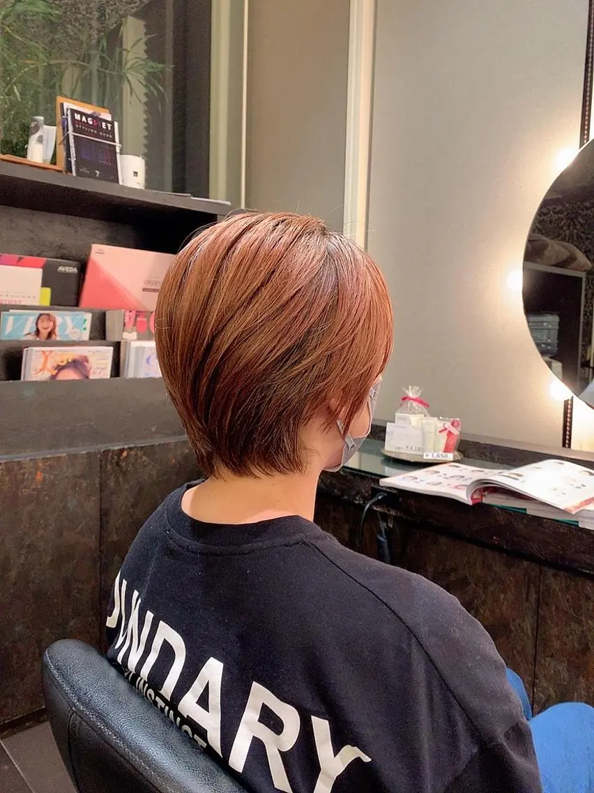 ショート 遠藤 優介のヘアスタイル