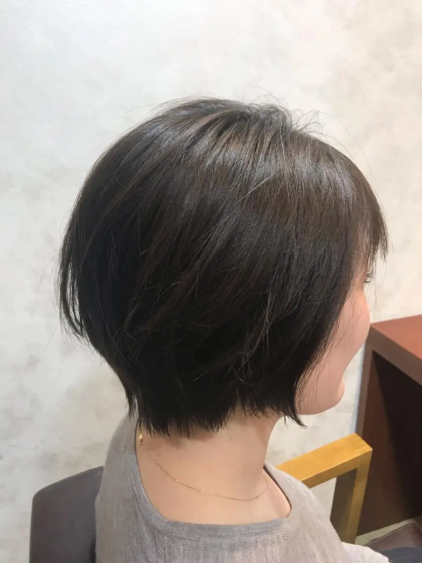ショート ショートヘア 松田 類生のヘアスタイル