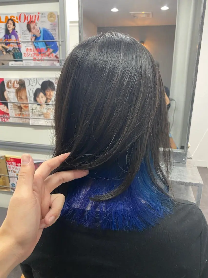 ミディアム ヘアカラー トリートメント 平田 広大のヘアスタイル