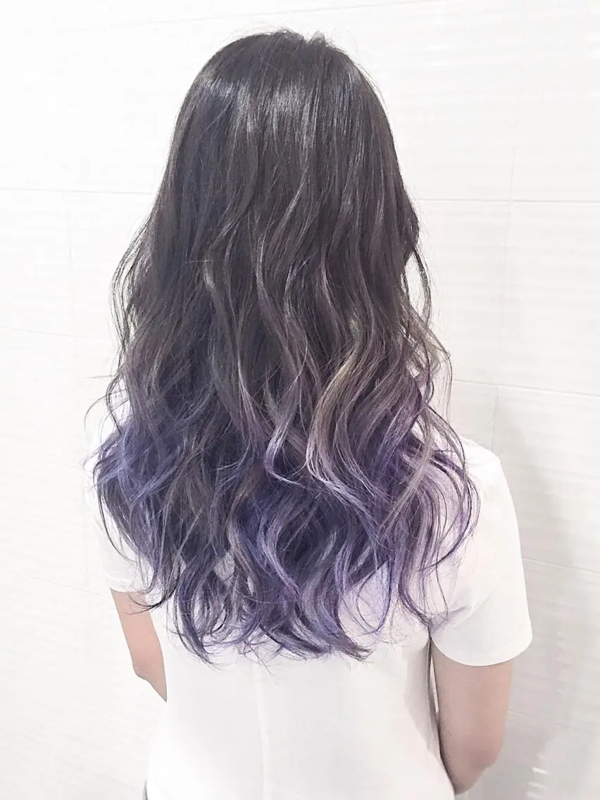 ロング カラー ヘアアレンジ VIM hairおもろまち店のヘアスタイル