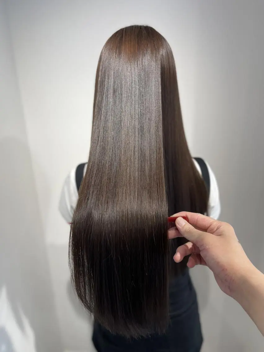 ロング カラー トリートメント 生涯の”美”パートナ ーQUATRO鈴木のヘアスタイル