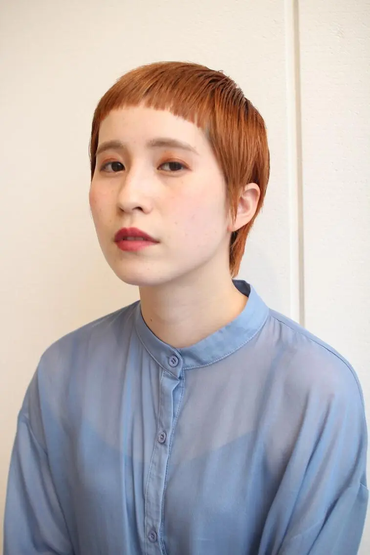 カラー ボブ/艶カラー ✨SUKURI 玉造のヘアスタイル