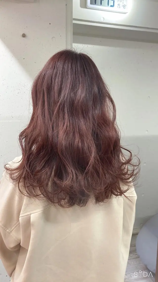 ロング カラー ベージュカラー ピンクカラー ピンクベージュ 🦄💒💓齎藤 七海子🦄💒💓の眉毛・アイブロウイメージ