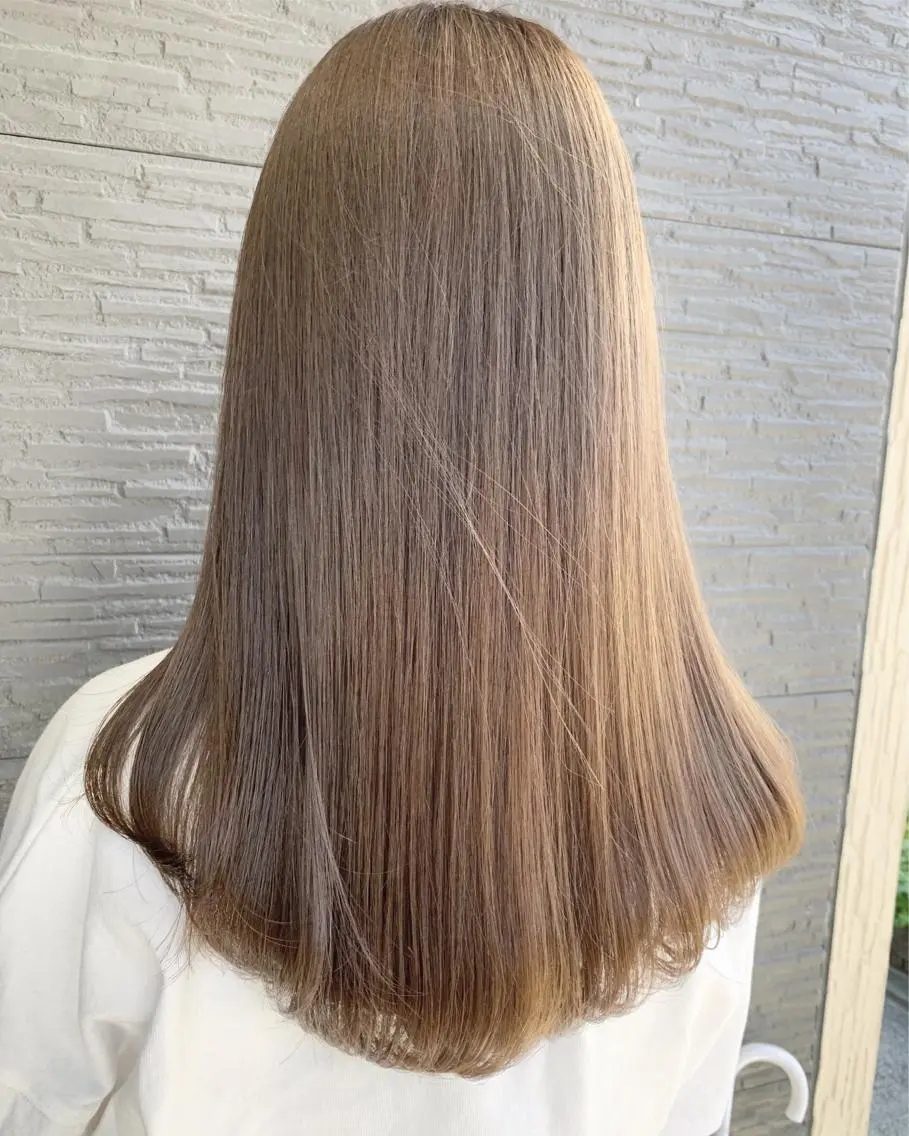 ロング カラー 枚方 tomee 🦋南部 しほ🦋のヘアスタイル