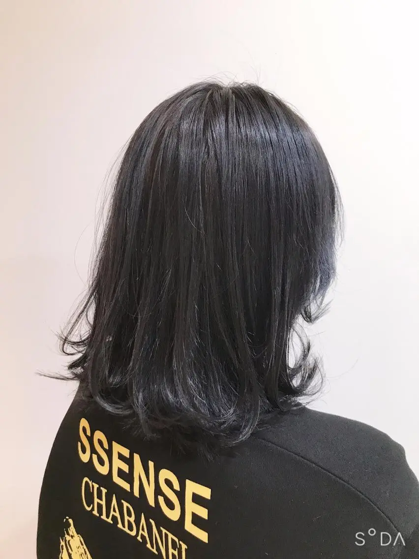 ミディアム カラー カット ヘアカラー トリートメント レイヤー/似合わせ TAKUYAのヘアスタイル