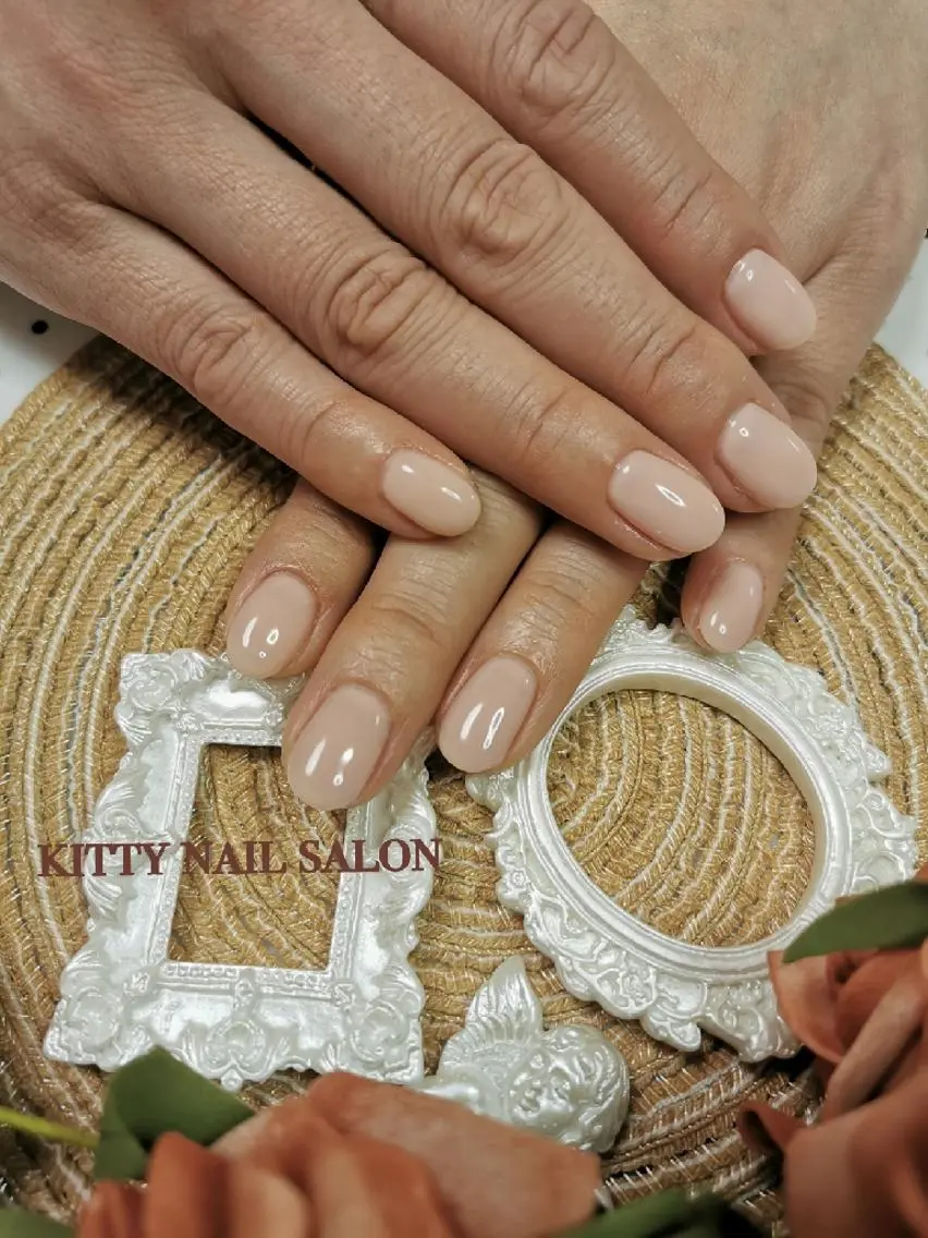 ネイル オフィスネイル シンプルネイル kitty nail salonのネイルデザイン
