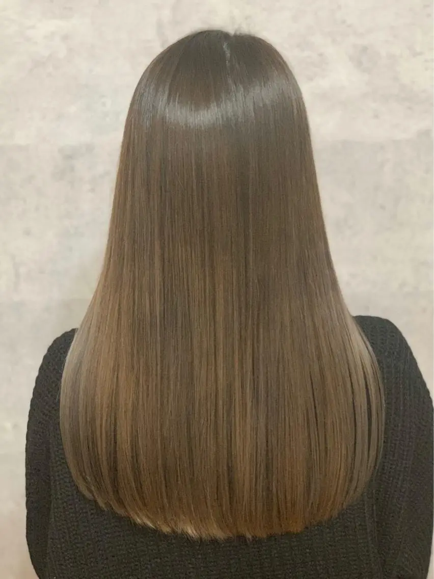 セミロング 大人女性の髪質改善 🫧鷹司郎のヘアスタイル