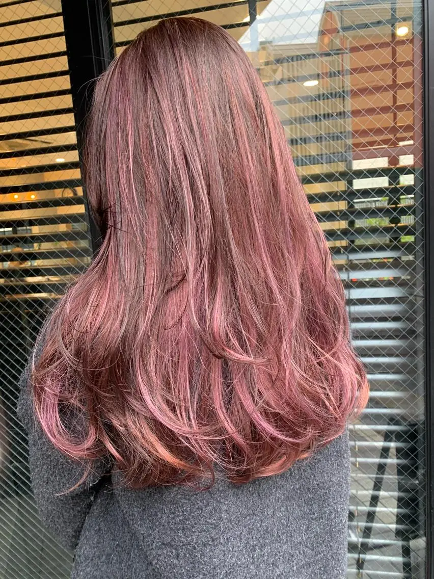 ロング カラー 透明感/レイヤー スタイル🤎mamiのヘアスタイル