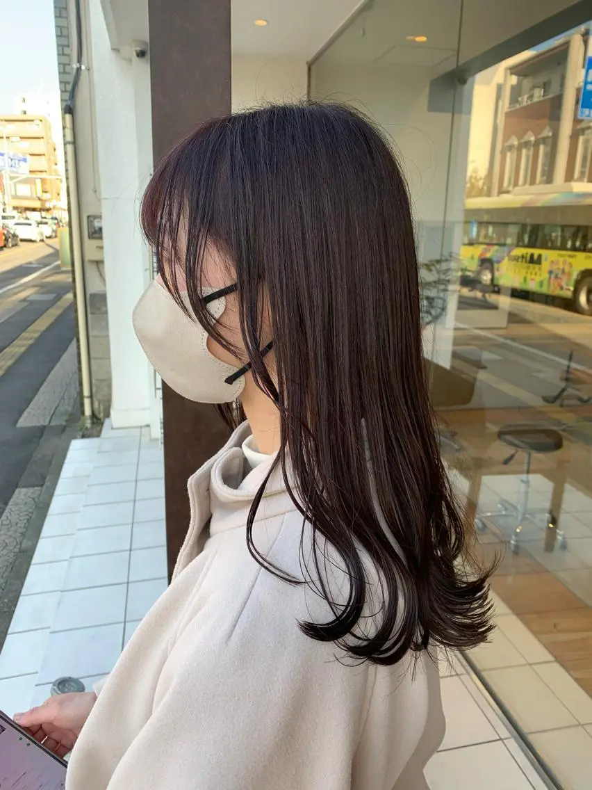 ロング カラー ブラウンカラー ピンクカラー ピンクブラウン 🫧hinaco 🫧のヘアスタイル
