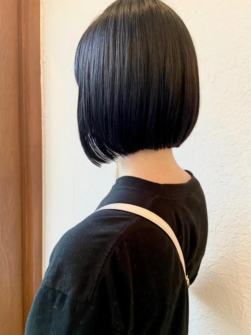 縮毛矯正 中西 未有のヘアスタイル