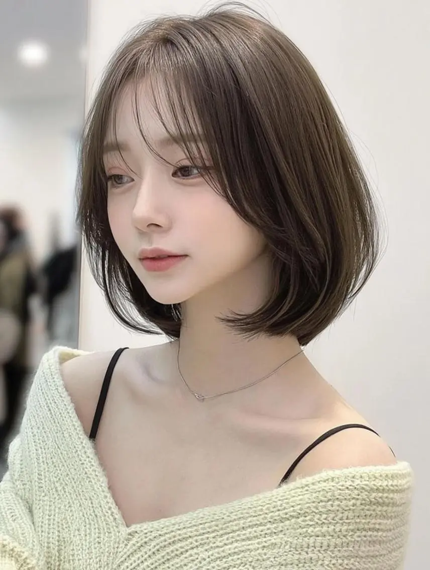 ミディアム 髪質改善 カット ヘアカラー ダブルカラー/周防 頼翔/カラー🌈のヘアスタイル