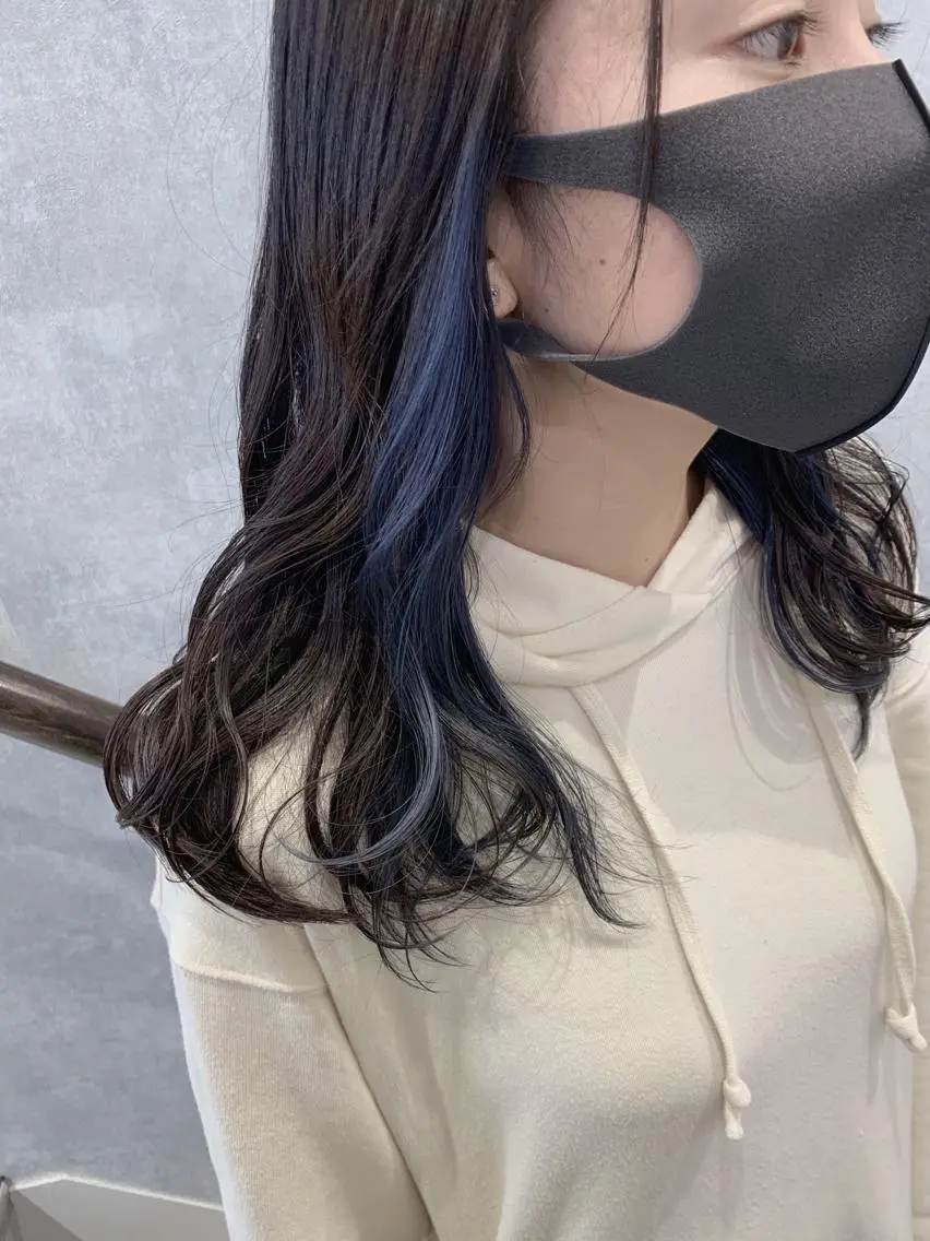 ロング カラー HAREru. モデル募集【戸塚】のヘアスタイル