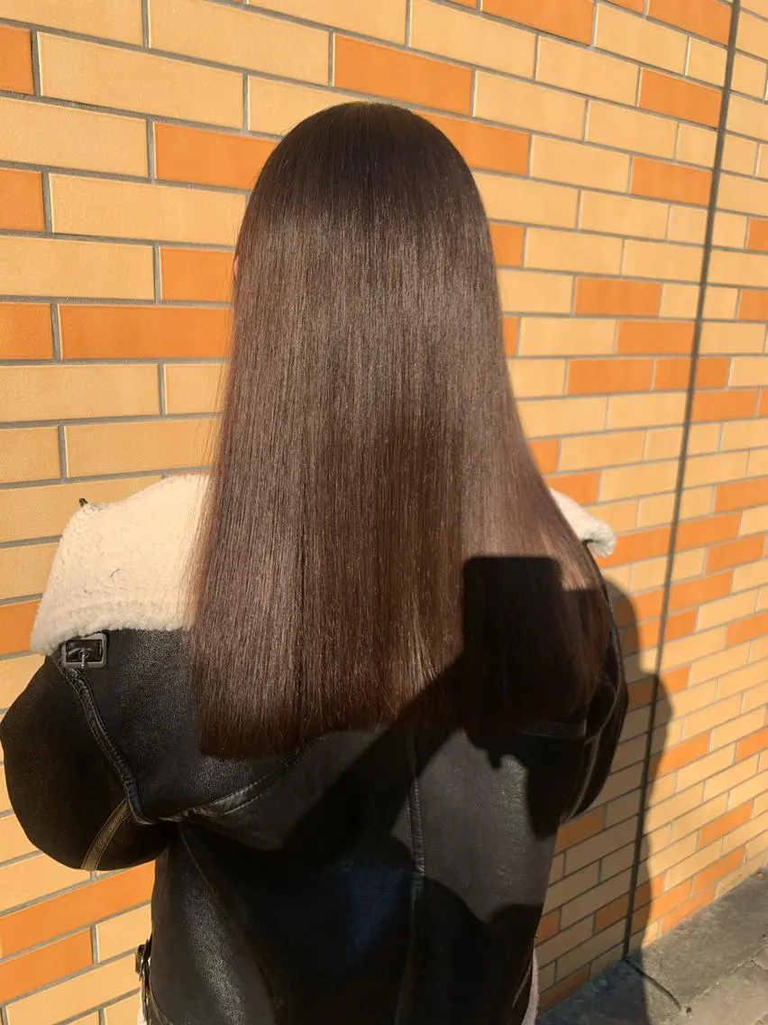ロング カラー ヘアアレンジ アクアカラー トリートメント マツオカ マコのヘアスタイル