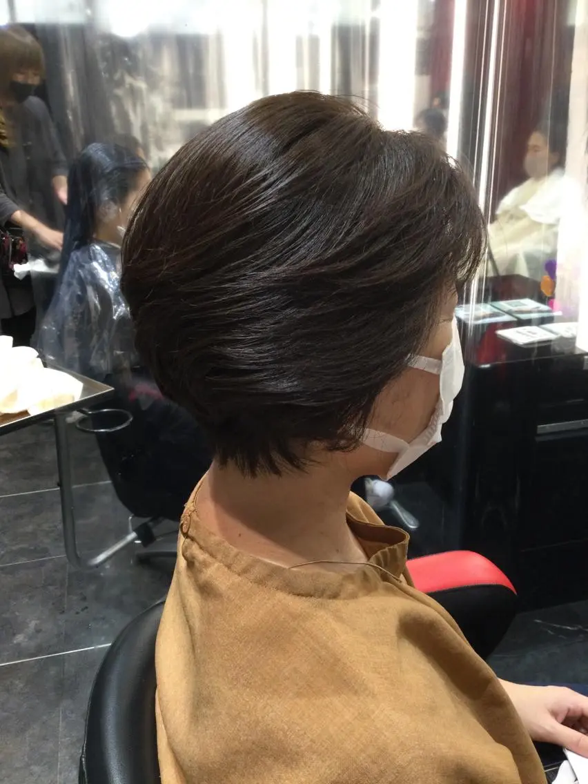 ショート カラー Annon プライベートサロンのヘアスタイル