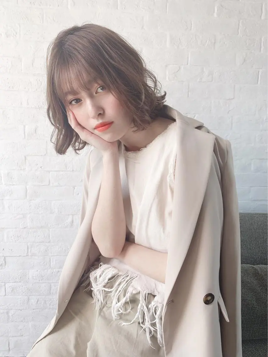 ショート カラー オレンジ 上條 航平のヘアスタイル