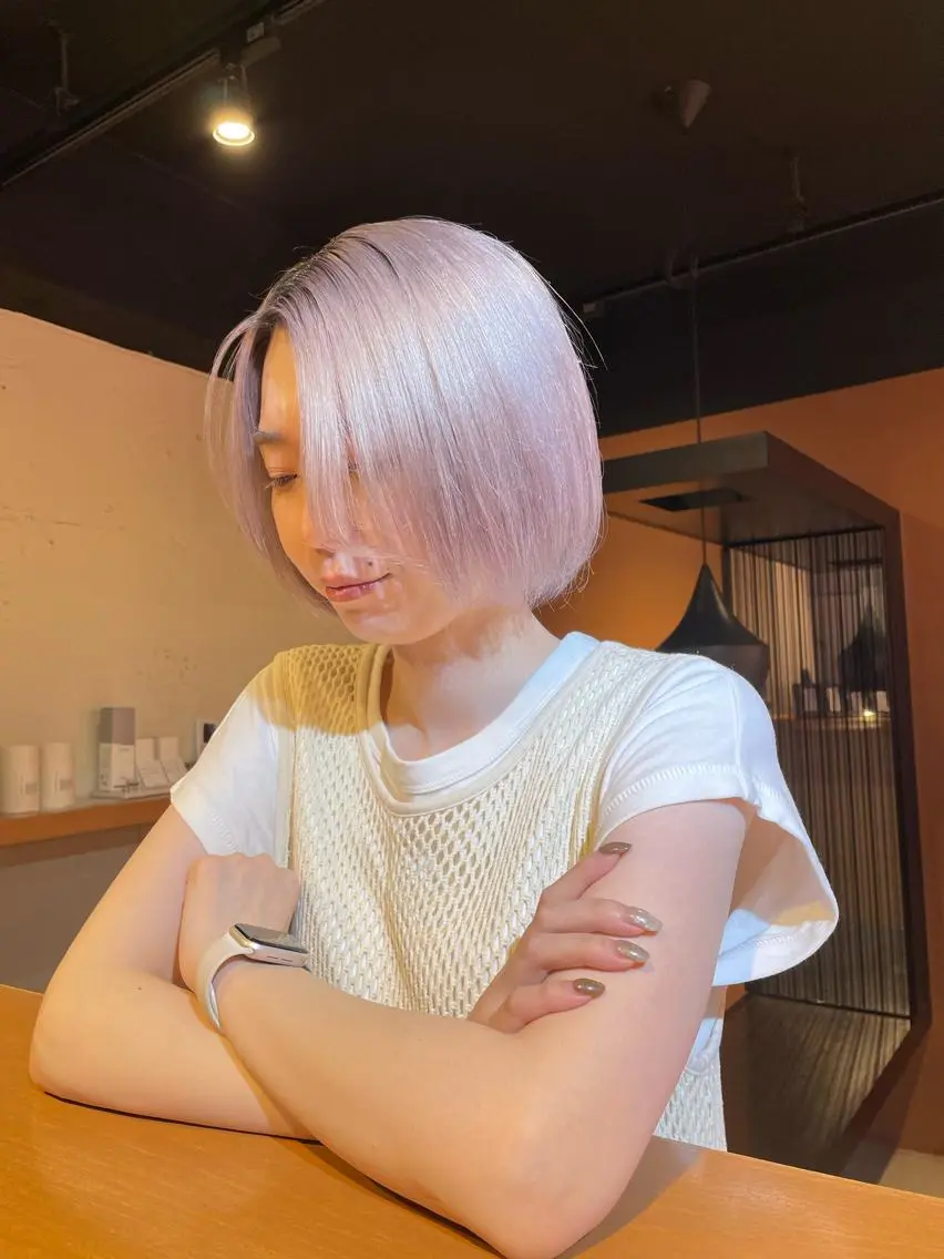 ショート たかはし はるかのヘアスタイル