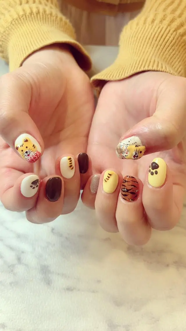 ネイル ハンドネイル Tina Nailstudioのネイルデザイン
