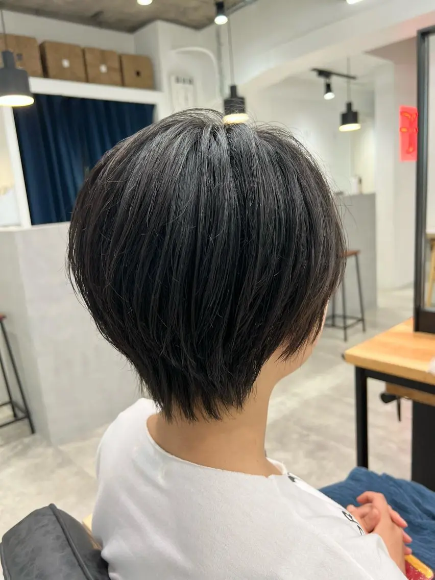 ショート カラー カット ショート&ボブ✂️ 宮島 祐太のヘアスタイル