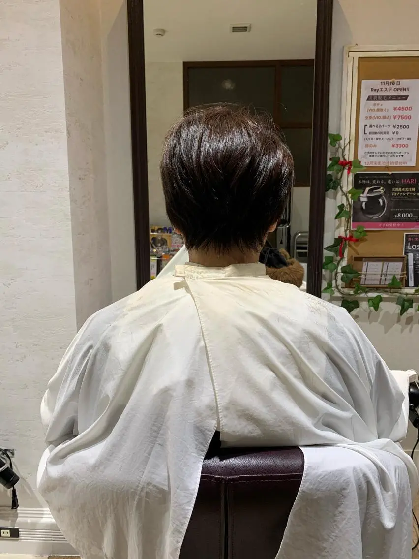 ショート 永瀬 恵のヘアスタイル
