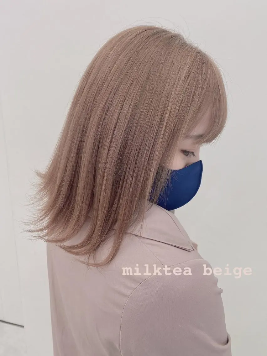 ショート カラー ヘアカラー 💗🤍透明感カラー 🤍💗kanonのヘアスタイル