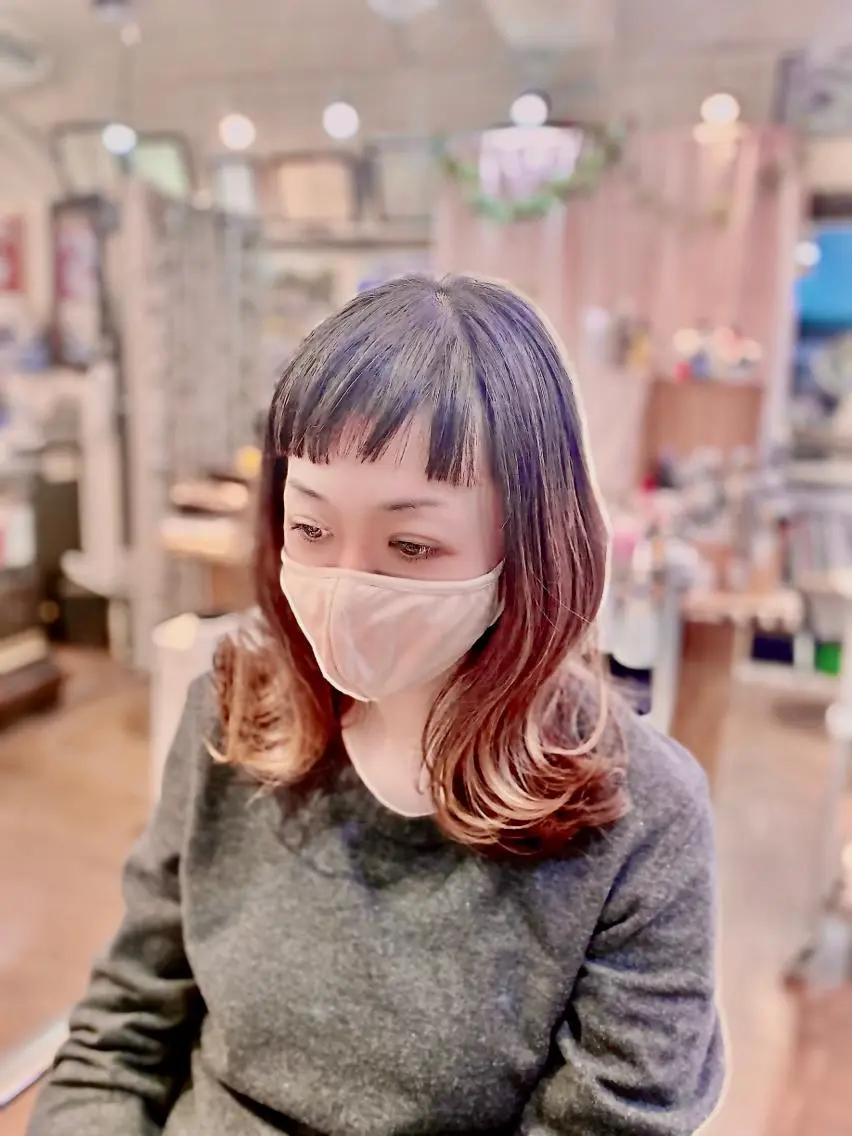 ミディアム ma-pa TAKESHIのヘアスタイル