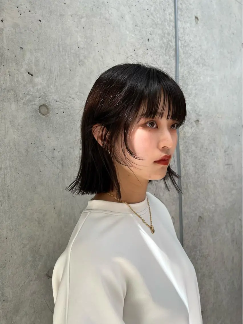 ショート レイヤー専門家 ダブルカラー修のヘアスタイル