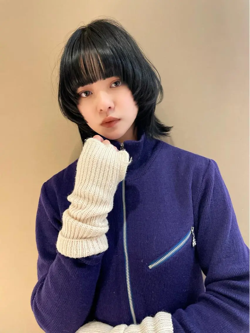 ショート カラー レイヤーカット カット トリートメント ブリーチ🧚 ボブ✍️レイヤーのヘアスタイル