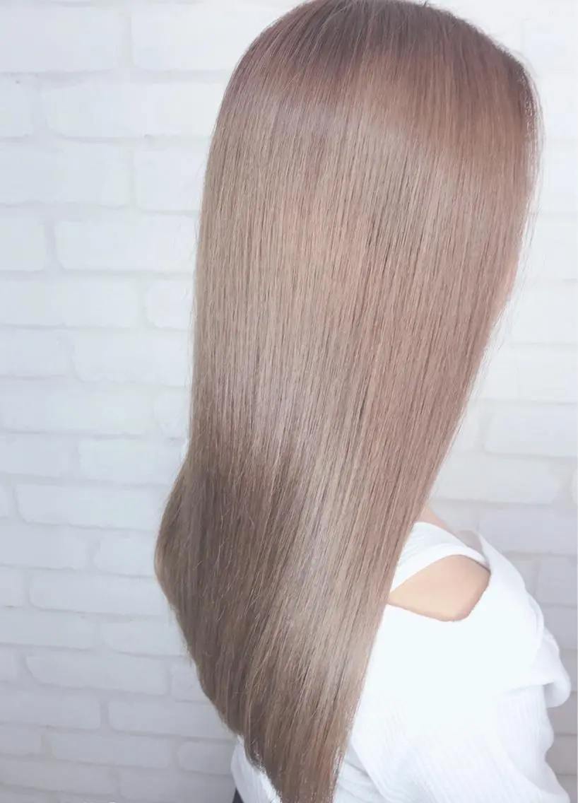 ロング ヘアカラー ヲタク美容師 店長　上原のヘアスタイル